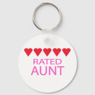 Chaveiro Tia Cinco Corações