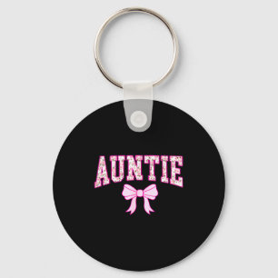 Chaveiro Tia Coquette Laço Rosa Estético Dia das Mães Tia