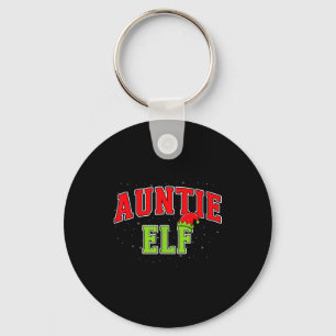 Chaveiro Tia Elf Natal Família Correspondente Grupo Natal S
