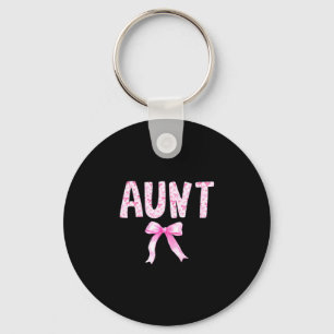 Chaveiro Tia esquadrão de aniversário laço coquette família