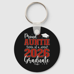 Chaveiro Tia Orgulhosa De Um Graduando Da Turma De 2026 Gra