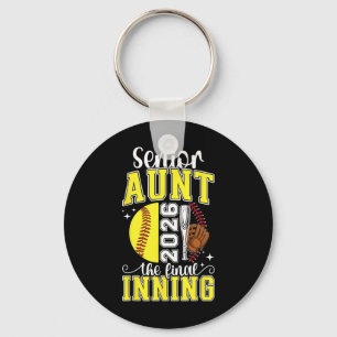 Chaveiro Tia Sênior de Softbol 2026 Tia Sênior de Softbol