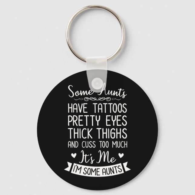 Chaveiro Tia Tatuada (Frente)