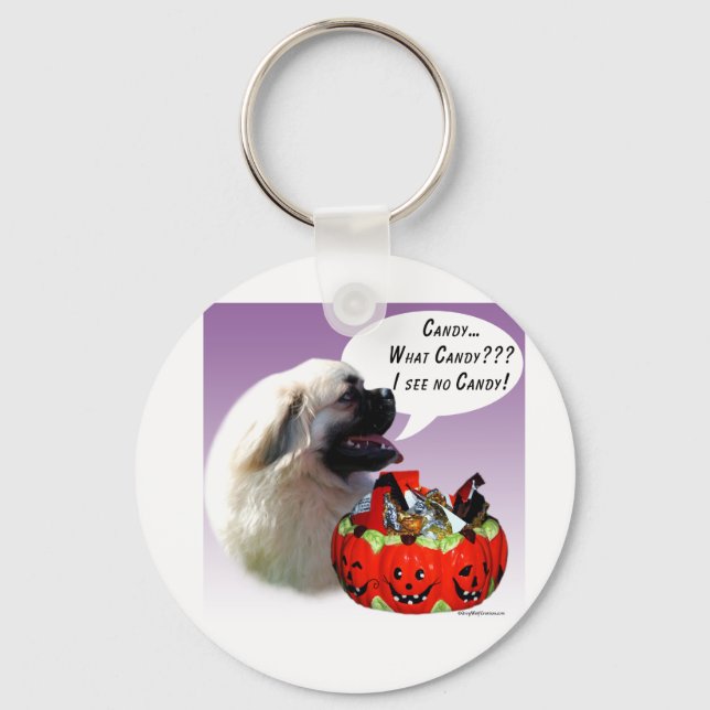 Chaveiro Tibetano - espanhol Halloween Candy (Frente)