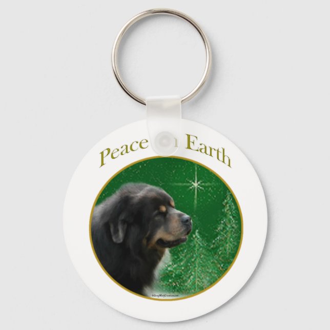 Chaveiro Tibetano Mastiff Peace (Frente)