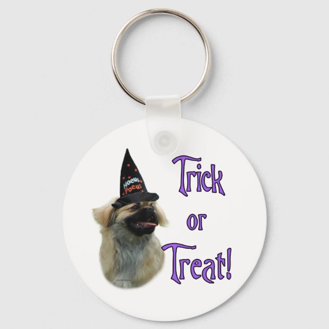 Chaveiro Tibetano Spaniel Trick (Frente)