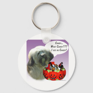 Chaveiro Tibetano Terrier Halloween Candy