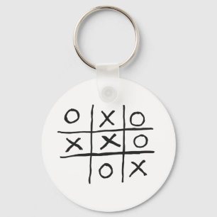 Chaveiro Tic-Tac-Toe
