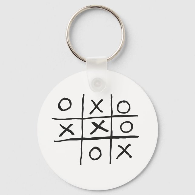 Chaveiro Tic-Tac-Toe (Frente)