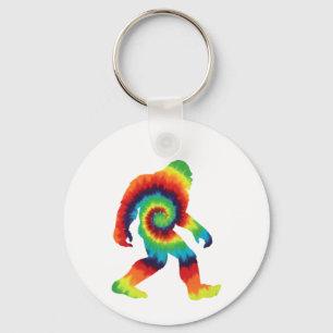 Chaveiro Tie Dye Pé Grande