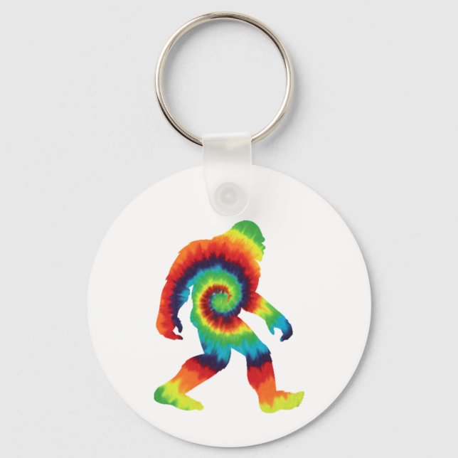 Chaveiro Tie Dye Pé Grande (Frente)