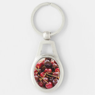 Chaveiro tigela de cerejas