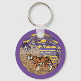 Chaveiro Tiger e Dragon