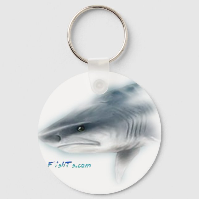 Chaveiro Tiger Shark Head (Frente)