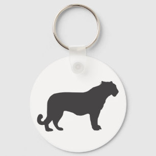 Chaveiro Tiger Silhouette