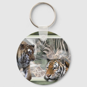 Chaveiro Tiger, Zebra, Girafa, Presentes De Amantes