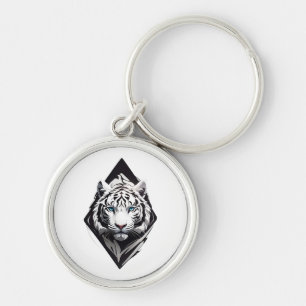 Chaveiro Tigre Branco
