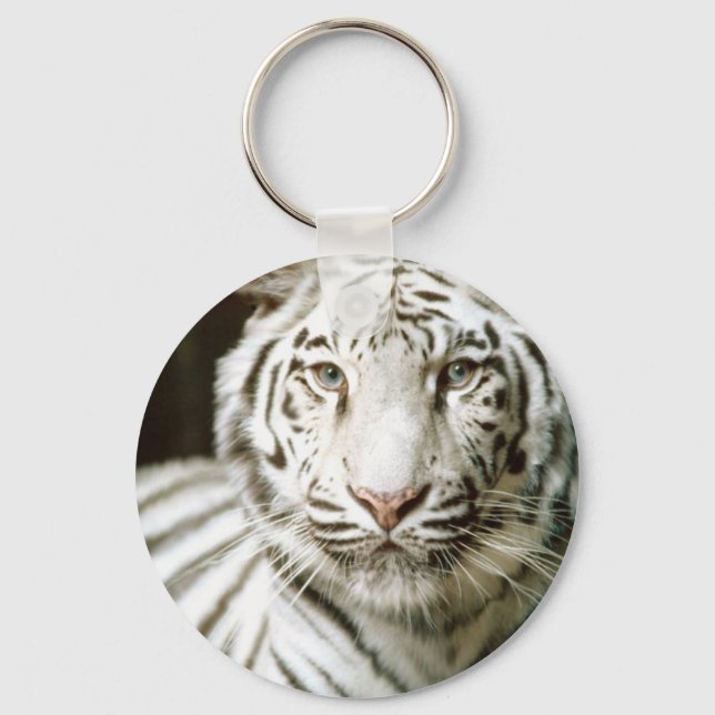 Chaveiro Tigre Branco (Frente)