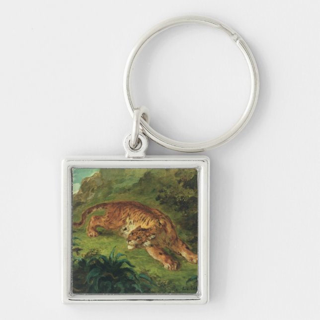 Chaveiro Tigre e cobra, 1858 (Frente)