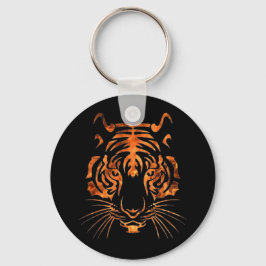Chaveiro Tigre flamejante