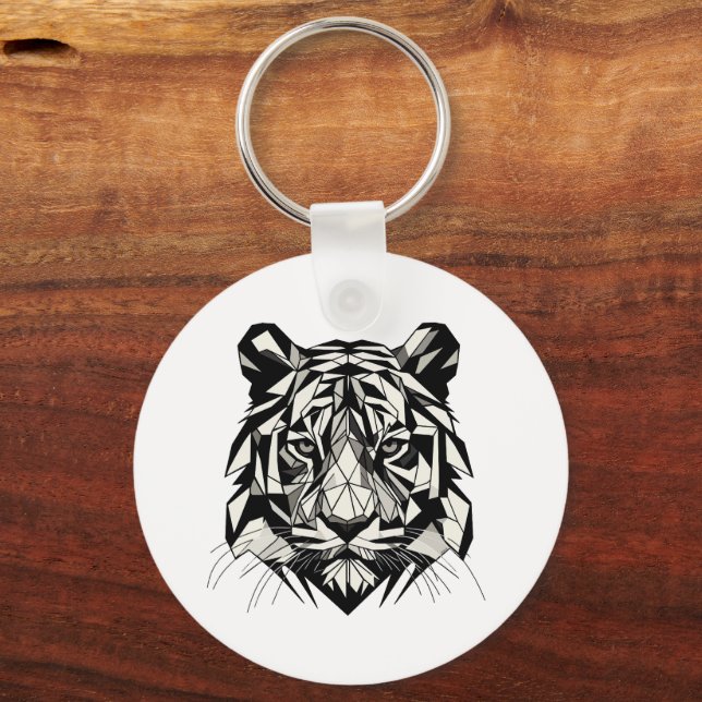 Chaveiro Tigre mirando (Frente)