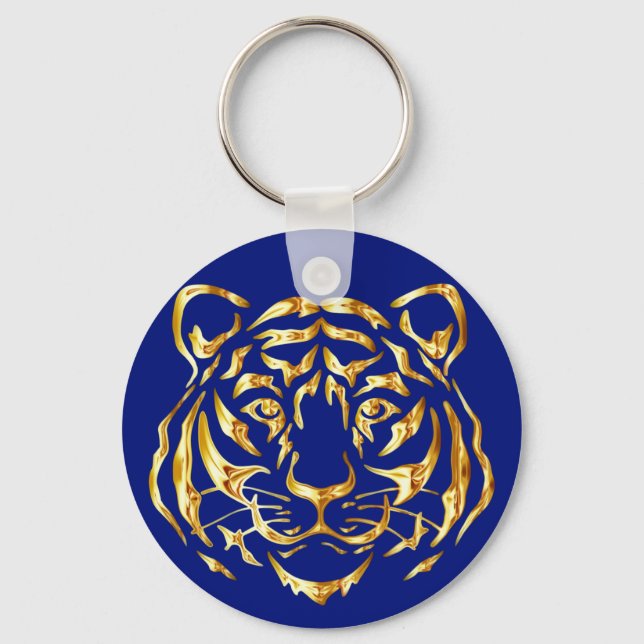 Chaveiro Tigre ouro (Frente)