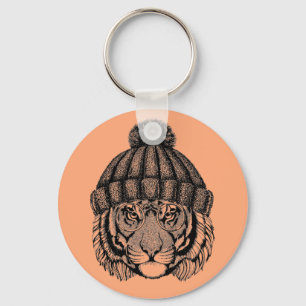 Chaveiro Tigre pronto da forma do inverno
