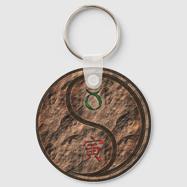 Chaveiro Tigre Taurus & Earth (Frente)