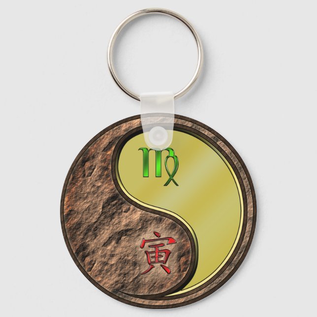 Chaveiro Tigre Virgo & Metal (Frente)