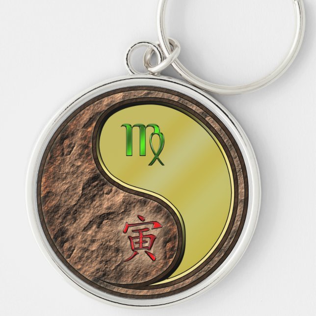 Chaveiro Tigre Virgo & Metal (Frente)