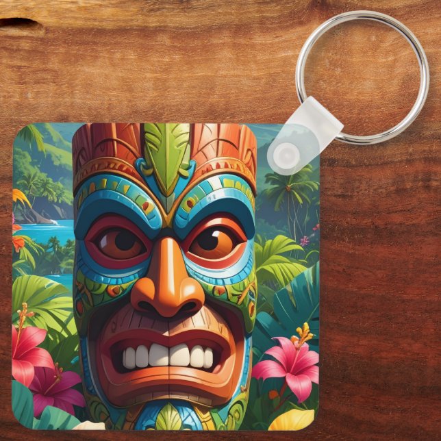 Chaveiro Tiki Mask (Verso)