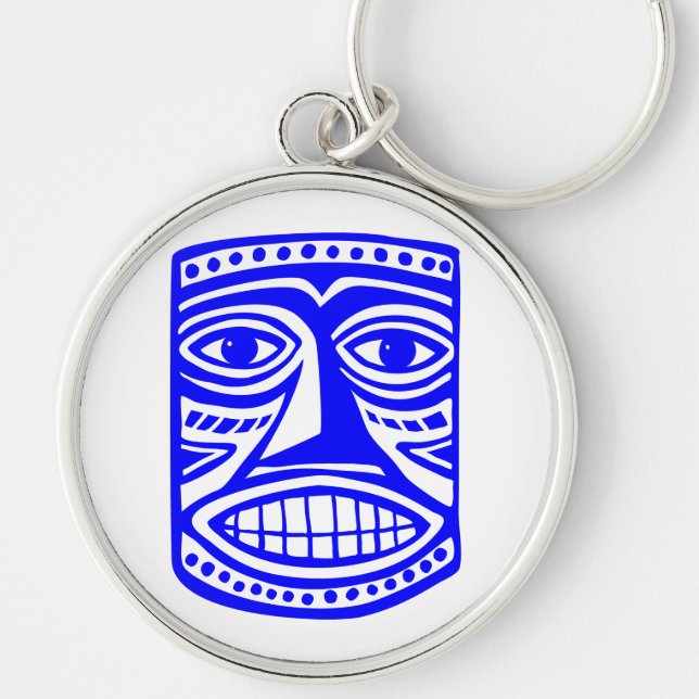 Chaveiro Tiki Toby - Azul (Frente)
