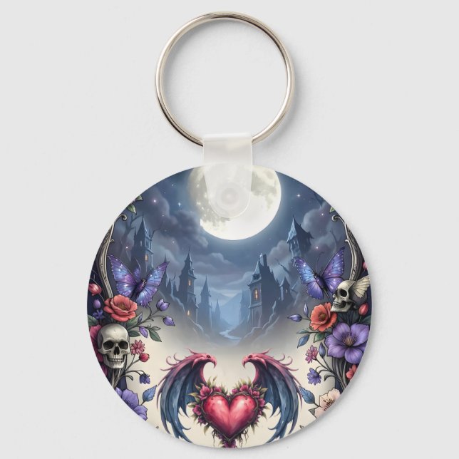 Chaveiro Till Death & Moonlight Bind Us.  (Verso)