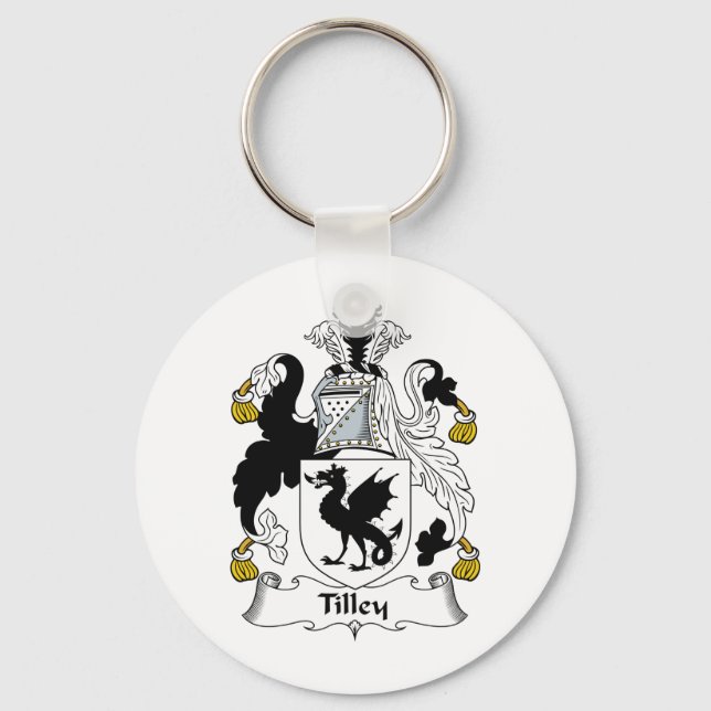 Chaveiro Tilley Family Crest (Frente)