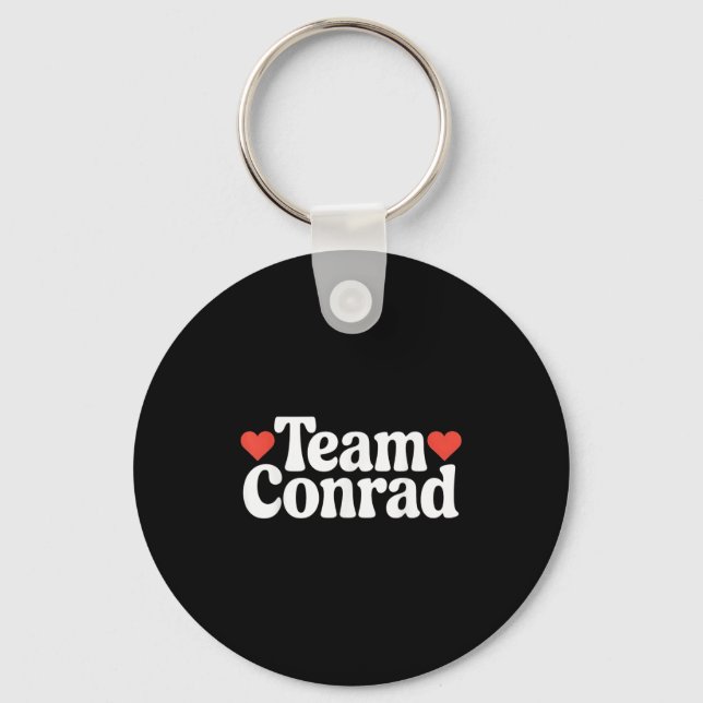 Chaveiro Time Conrad Eu Amo Conrad Coração Conrad  (Frente)