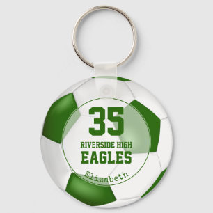 Chaveiro time de futebol branco verde w