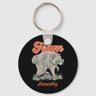Chaveiro Time do Lixo Engraçado do Guaxinim Jimothy Masculi