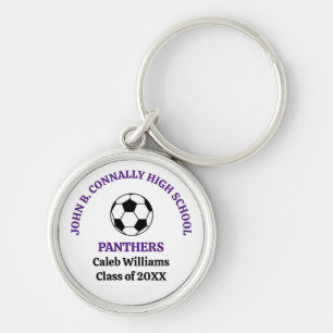 Chaveiro Time Personalizado da Equipe de Futebol da Escola