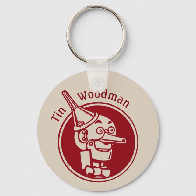 Chaveiro Tin Woodman (Homem-Lata) Face CC0901 Assistente Ma (Frente)