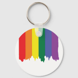 Chaveiro Tinta LGBT Orgulho gay Rainbow Running