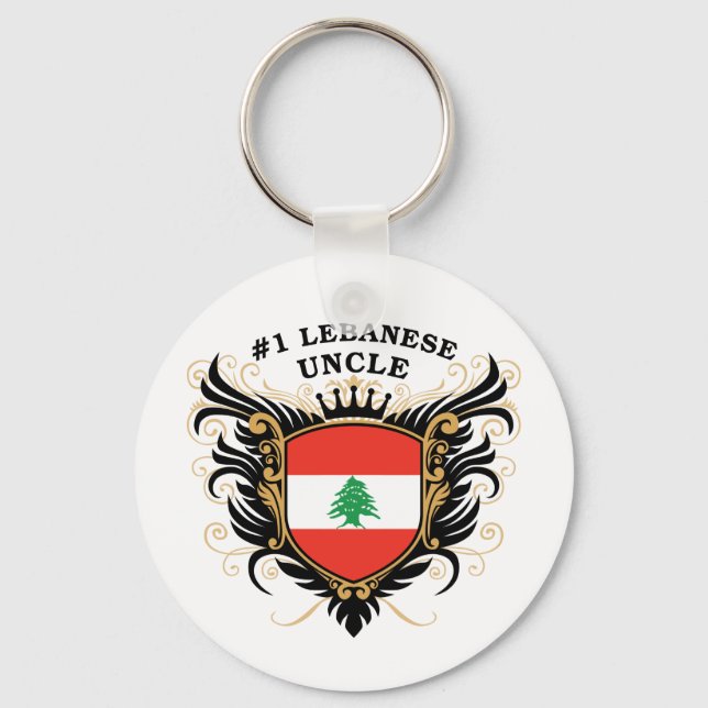 Chaveiro Tio Libanês Número Um (Frente)