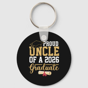 Chaveiro Tio Orgulhoso De Um Graduado Em 2026 Senior Cl De