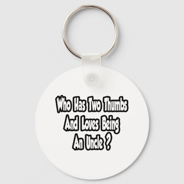 Chaveiro Tio Piada... Dois polegares... Esta Cara (Frente)