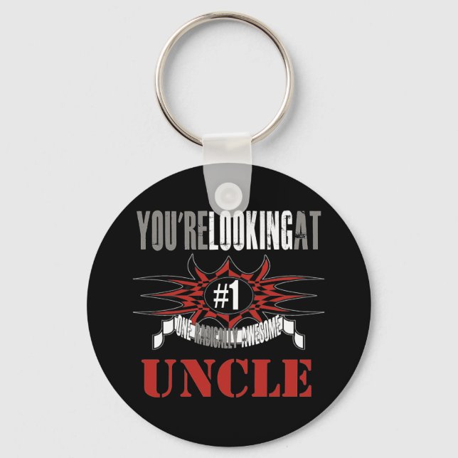 Chaveiro Tio Radical Incrível (Frente)