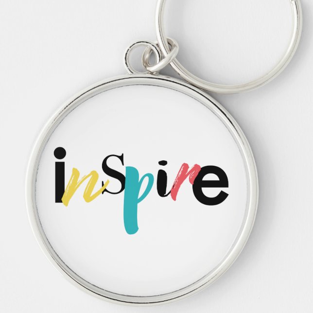 Chaveiro Típica animadora, criativa e moderna do Inspiron (Frente)