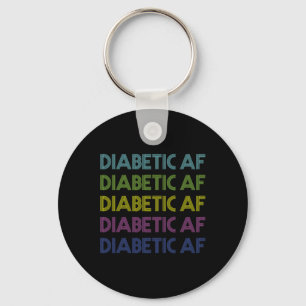 Chaveiro Tipo 1 Sensibilização Para A Diabetes Homens Diabé