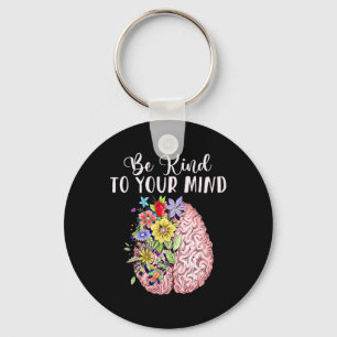 Chaveiro Tipo Para Sua Mente Mês de Consciência Mental