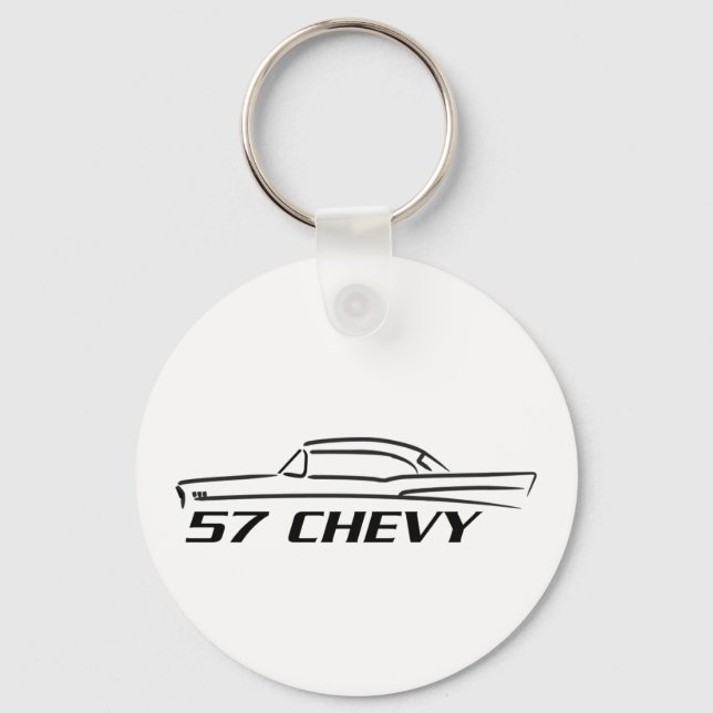 Chaveiro Tipo Superior do Duro Chevy 1957 (Frente)