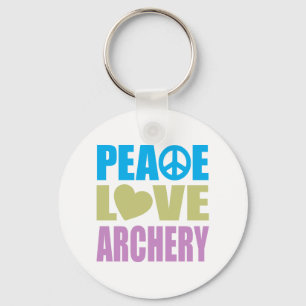 Chaveiro Tiro ao arco do amor da paz