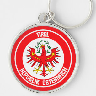 Chaveiro Tirol Round Emblem